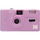 Kodak M35 35mm Film Camera (Purple) - Focus Free, Reusable, Built in Flash, Easy to Use