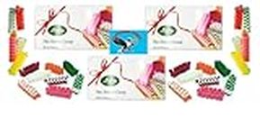Sevigny's Thin Ribbon Candy 27oz Christmas Holiday Stocking Stuffer Gifts - Old Fashion Nastalgic Hard Candy - Includes PITCHING PIGEON Refrigertor Magnet