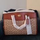 Coach Bags | Coach Brooke Carryall 28 In Signature Canvas | Color: Tan | Size: Os