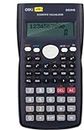 WD82 MS Core Series Black Scientific Calculator with 240 Functions and 2 Line LED Display | ANS Function, Fractional Arithmetic Function | 3 Years Warranty