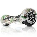 CXM R2-U UL 2272 Certified Hoverboard Self Balancing Electric Scooter 6.5 Inch for Adult and Kids with LED Light and App (Camo Green) by GSC ELECTRONICS