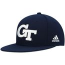 Men's adidas Navy Georgia Tech Yellow Jackets On-Field Baseball Fitted Hat
