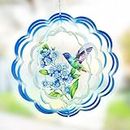 VP Home Celestial Planet Kinetic Wind Spinner for Yard and Garden Wind Spinner Outdoor Metal Large Hanging Plantary Decor 3D Garden Art Wind Sculpture