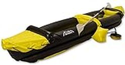 Andes Yellow Inflatable/Blow Up Two Person Kayak/Canoe With Paddle Water Sports