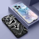 Marble Case For iPhone 15 14 13 Pro Max 12 11 Shockproof TPU Soft Phone Cover