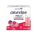 Celevida Maxx Dr. Reddy’s - High-Protein and Immunity Supplement to support muscle health and immunity | Strawberry Flavour | 462 gms (14 sachets x 33g)