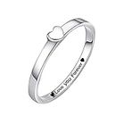 SHAREMORE Matching Rings for Couples Personalized Heart Promise Ring 925 Sterling Silver Couple Rings Customized Engagement Wedding Band Sets for Him and Her 925 Sterling Silver - Only Womens Ring