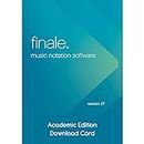 Makemusic Finale 27 Professional Music Notation Software Academic (Download Card)
