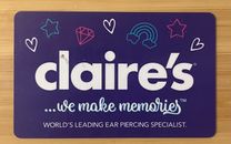Claire's Gift Cards $110 value! (2 cards) 
