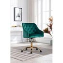 Office Chair - Swivel Chair - Everly Quinn Swivel Chair For Living Room/Bed Room, Modern Leisure Office Chair in Green | Wayfair