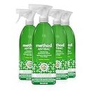 Method Antibacterial All-Purpose Cleaner Spray, Bamboo, Kills 99.9% of Household Germs, 28 Fl Oz (Pack of 4)