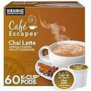 Cafe Escapes Chai Latte Keurig Single-Serve K-Cup Pods, 60 Count (6 Packs of 10)