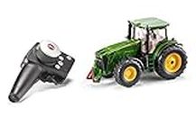 siku 6881, John Deere 8345R tractor, Radio controlled, 1:32, Includes remote control, Metal/Plastic, Green, Battery operated, Compatible with attachments