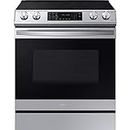 SAMSUNG NE63T8511SS 6.3 cu. ft. Front Control Slide-in Electric Range with Air Fry & Wi-Fi