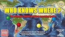 Wild Card Games Who Knows Where? - The Global Location Guessing Family Board Game