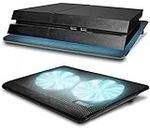 Eaxus® Padeax - Premium Kühler Geeignet für PlayStation 5/4 & Laptop/Notebook - ❄️ LED Lüfter Ständer Kompatibel mit PC, PS4, PS4 Pro, PS5 & Co.