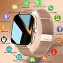 Smart Watch Uomo Donna Orologi Donna per Android iPhone Samsung Fitness Tracker