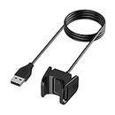 Meliya Charger Cable for Fitbit Charge 4 / Charge 3, Replacement USB Charging Cradle Dock Stand Cable for Charge 4 / Charge 3 Fitness Tracker (3.1 ft)