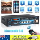 SUNBUCK 2000W 2CH Stereo bluetooth Audio Amplifier HiFi FM Karaoke Amp USB SD