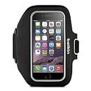 Belkin F8W610 Sport-Fit Plus Fitness Armband with Key and Cash Pocket for iPhone 6 Plus and iPhone 6s Plus - Black