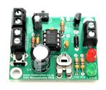 Beginners Electronic Project Kit - 555 Monostable Timer Project PCB - UK Seller