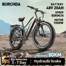 Burchda rx20 w50km/h 26 inch Mountain Elektro fahrrad 48 v20ah Lithium batterie Fatbike Elektro