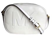 MICHAEL KORS bag bag JET SET TRAVEL MD OVAL CAMERA XBODY optical white 