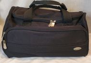 Travel Gear Soft Black Luggage Travel Overnight Handbag Carry On 13.5''
