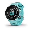 Garmin Forerunner 55, GPS Running Watch with Daily Suggested Workouts, Up to 2 Weeks of Battery Life (Aqua)