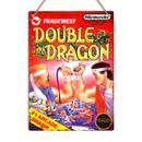 Double Dragon Retro Metal Sign Classic Arcade Gamer Wall Art 8bit Nes  Man Cave