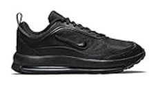 NIKE Air Max AP Men's Trainers Sneakers Fashion Shoes CU4826 (Black/Black/Volt/Black 001) UK12 (EU47.5)