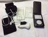 Bundle of used accessories that fit iPod classic only