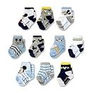 Disney 10-Pack Mickey Mouse Baby Boy Infant Sock, Multicolor - 0-24 Months, Blue, 0-6 Months