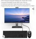 All in one pc 27 inch Desktop Computer Intel Core i7Up to 3.20Ghz, 16GB RAM SSD