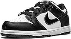 Nike Toddler Dunk Low TD CW1589 100 Black/White - Size, White, 9 Toddler