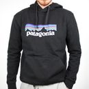 (M) Patagonia Hoodie Kapuzenpullover Pulli Outdoorwear schwarz
