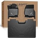 LASFIT Floor Mats for 2015-2024 Ford F150/F-150 Lightning SuperCrew Cab, All Weather Floor Mats for Trucks, TPE Car Accessories, Non-Slip Full Coverage Custom Car Liners, 1st & 2nd Row