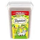 TEMPTATIONS Mix-Ups Adult Cat Treats, Catnip (Chicken, Catnip & Cheddar Flavour), 454g Tub