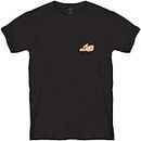 Lost Surfboards Outline Short Sleeve Tee Shirt col. BLK (XXL)