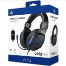 CUFFIE BIGBEN PS4 STEREO GAMING HEADSET V3 WIRED PLAY STATION 4 LICENZA SONY