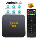 Q96 x3 smart tv box android 13 all winner h313 uhd hdr10 4k 2 4g wifi iptv heimkino set top box