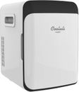 Cooluli 10L Mini Fridge for Bedroom - Car, Office Desk & College Dorm Room - 12V