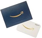 Amazon.ca Gift Card for any amount in a Navy and Gold Mini Envelope