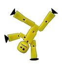 Zing Stikbot, Yellow Stikbot Action Figure, 3 Inches by