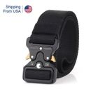 Men's Military Casual Tactical Belts Heavy Duty Nylon Army Waistband Rigger US