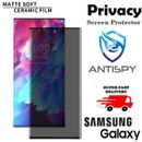 Privacy Flexible Film Screen Protector For Samsung S10 S20 S21 S22 S23 Note 20