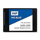 WD Blue 3D NAND Internal SSD 2.5 Inch SATA - 1 TB, Blue - High Performance