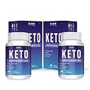 Vokin Biotech Keto Capsules Ultra Weight Loss Fat Burner Supplement with (Green Tea + Garcinia Cambogia + Green Coffee) Extract 60 Capsules (Pack Of 2)
