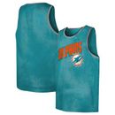 Youth Aqua Miami Dolphins Sun-Bleached Ride the Tide Tank Top
