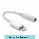 8 Pin Vers 3.5MM Headset Audio Jack Cable Adapter For IPHONE 8 7 11 12 X